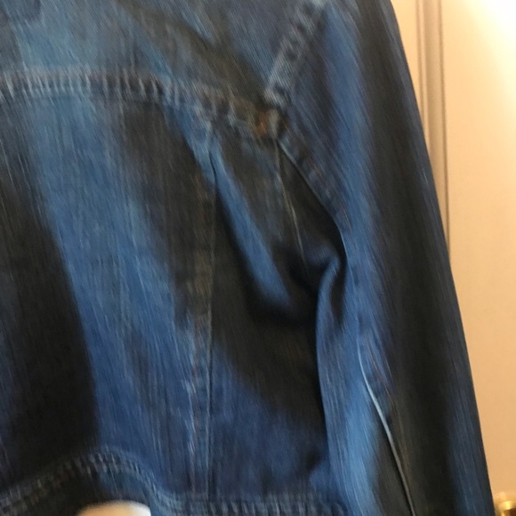 Juicy Couture Jeans Distressed Jean Jacket Size L - Picture 10 of 10